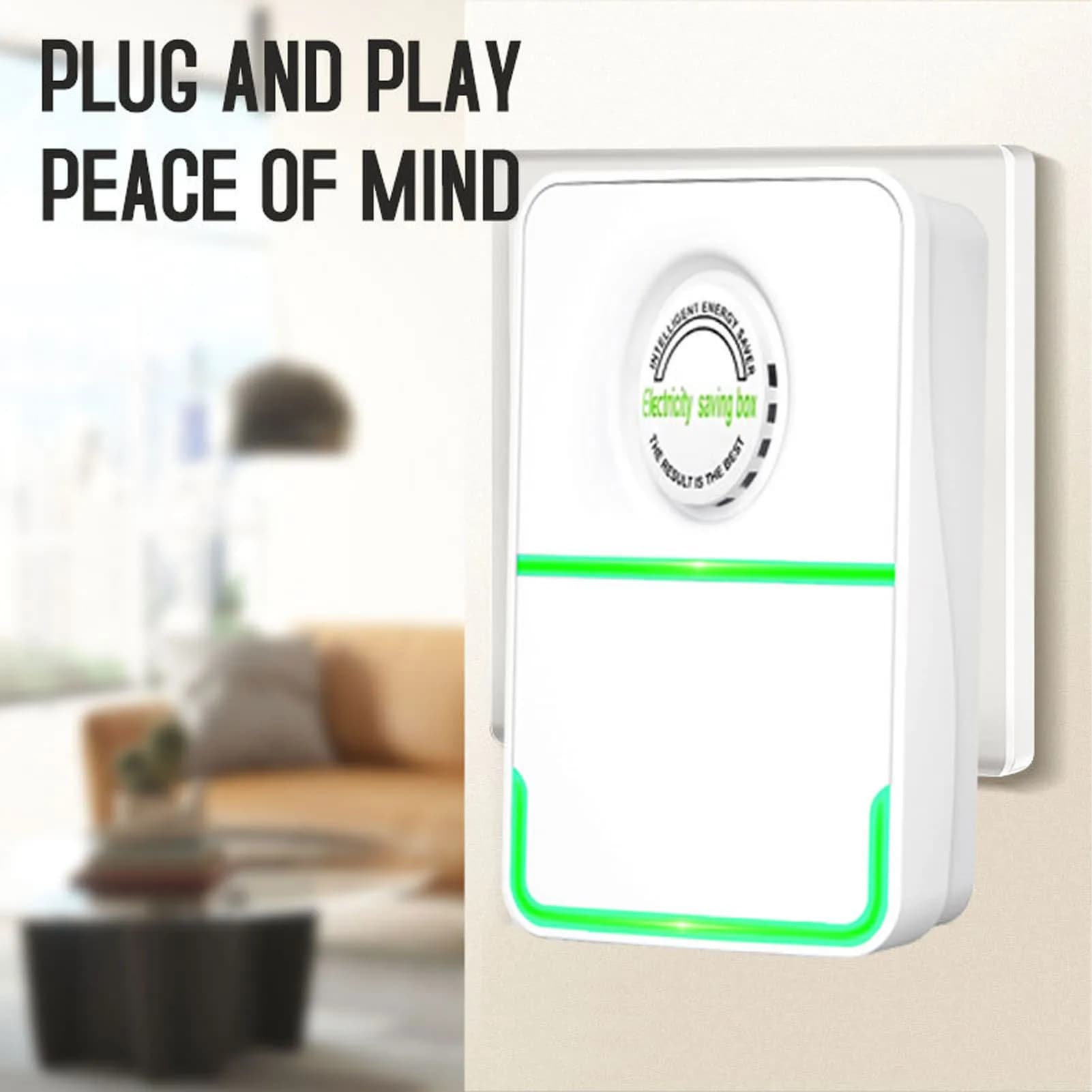 Set of 3 Energy Saving Devices, Voltage Stabilizer, Overvoltage Protection, Intelligent Energy Saving for Home Use