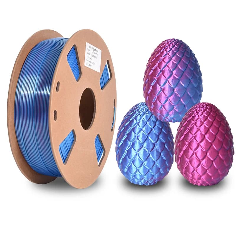Two-tone PLA 1kg Two-tone 3D Filament Silk PLA Duotone PLA 1,75 mm for 3D Printing Plastic Filament PLA