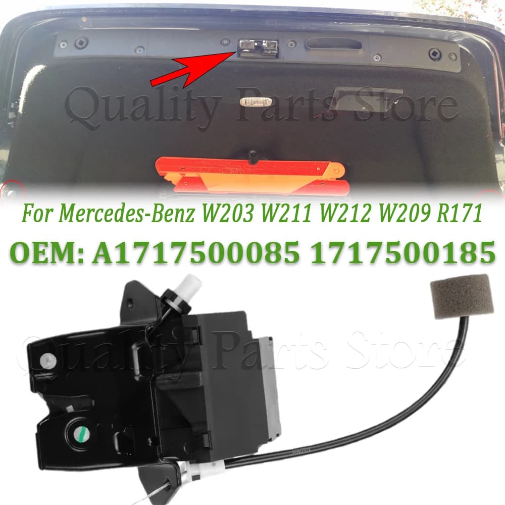 A1717500085 For Mercedes-Benz W203 W211 W212 W209 R171 Trunk Tailgate Latch Lock Mechanism Lid Actuator 1717500185 2037500085