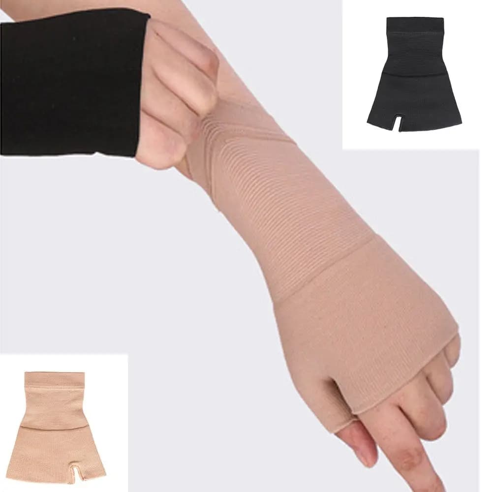 Guanti professionali per artrite facili da usare, manica di compressione, supporto muscolare per il polso