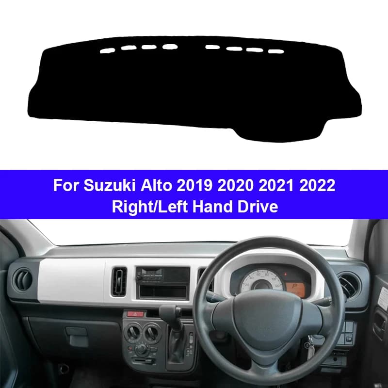 Auto Car Dashboard Cover Dash Mat carpet Cape for Suzuki Alto 2019 2020 2021 2022 Anti-sun Shade Auto Protector Rug