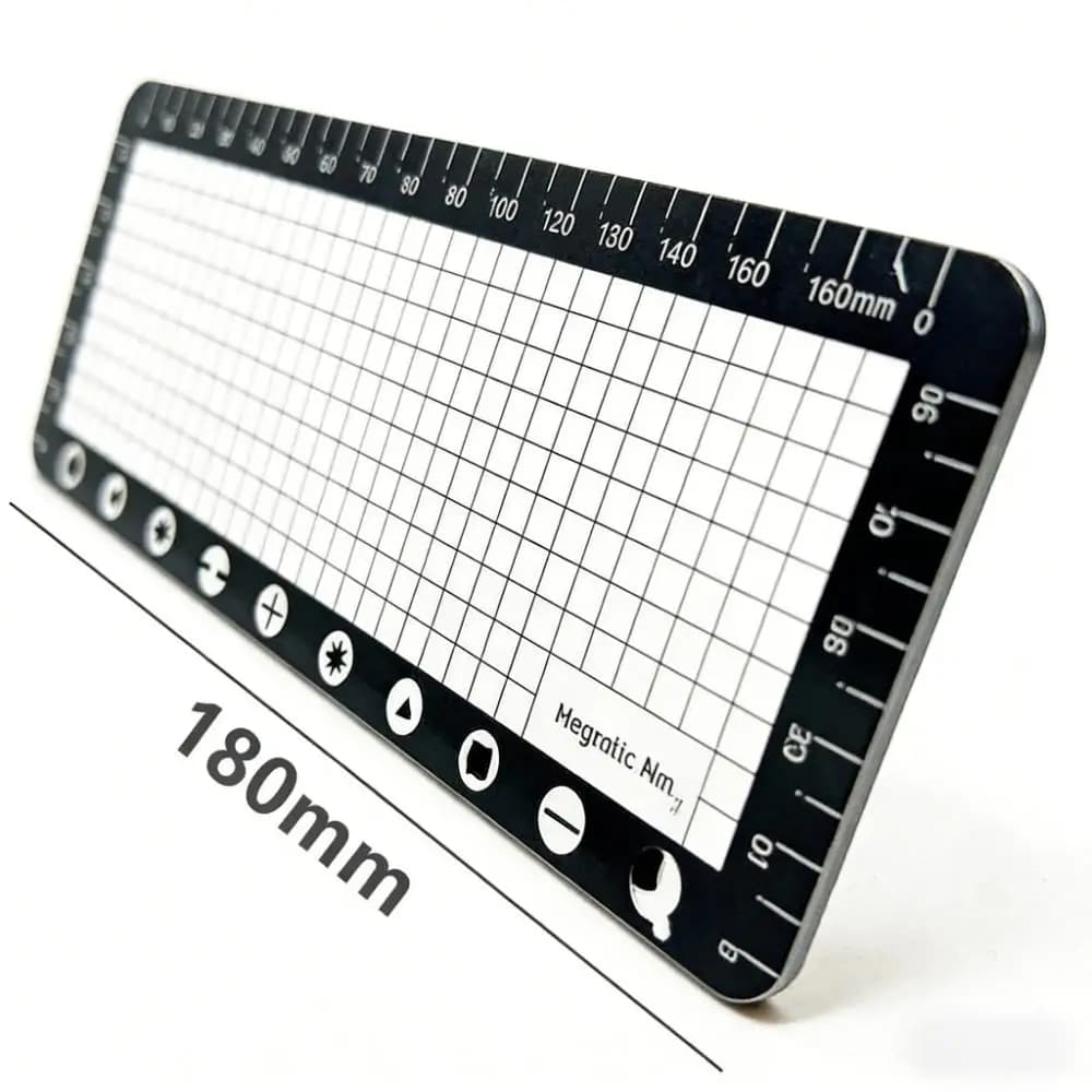 Tappetino Magnetico Qianli MEGA-IDEA per Conservazione Viti, Pad in Silicone Morbido per Riparazione di Telefoni, Tablet e Laptop, Set di Strumenti Professionali per Smontaggio di Precisione