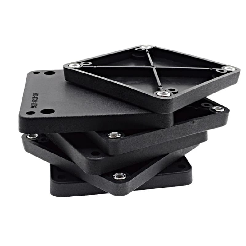 Boats Fishing Rig Mount Bracket Light Weight Downrigger Fixed Base Thickened Mounting Plate for Easy Installation