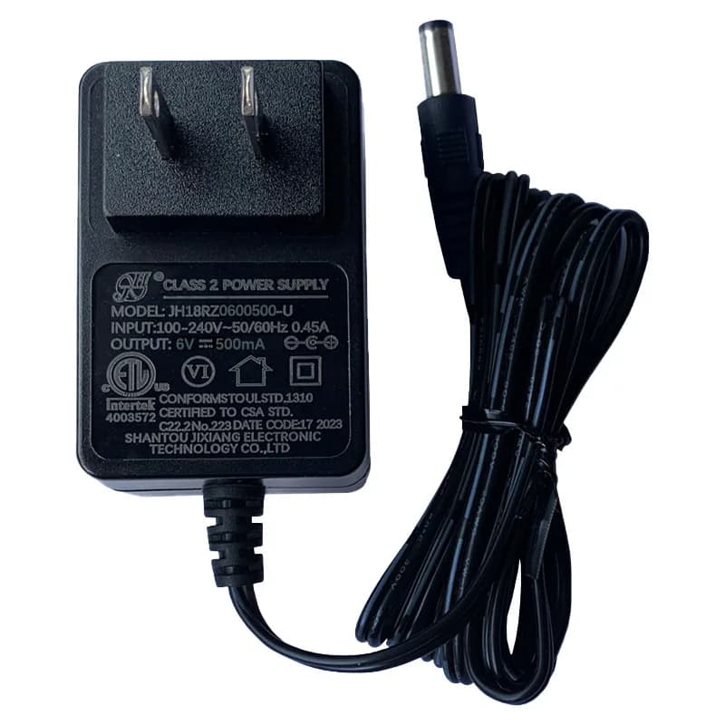 6V Smart Battery Charger for Children Electric Ride On Car Toy US EU UK Plug Lead Acid Power Adapter with ETL CE UKCA
