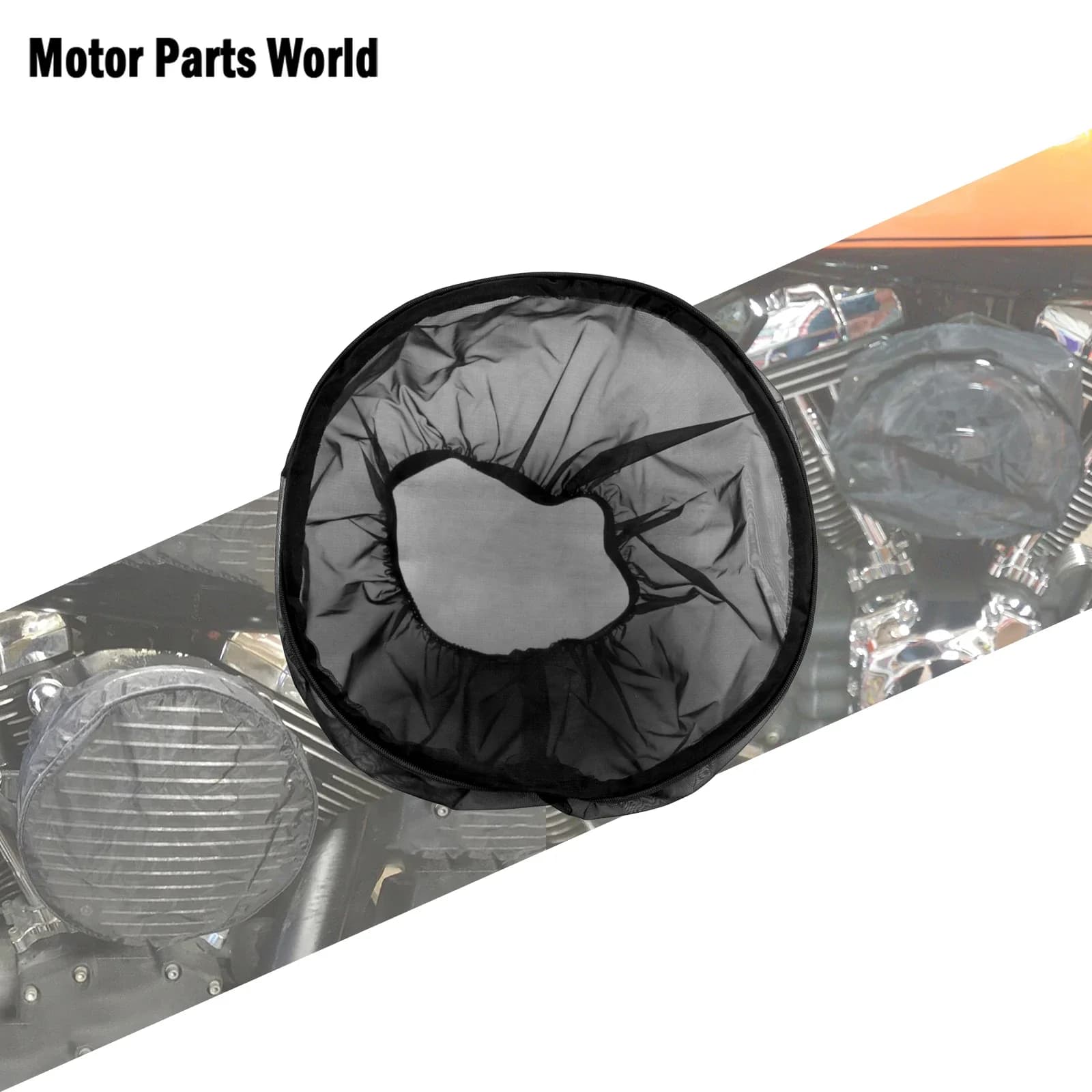 Motorcycle Waterproof Air Filter Rain Sock Cleaner Protective Cover for Harley Sportster XL Touring FLHR FLHTK FLTRX Softail FLS