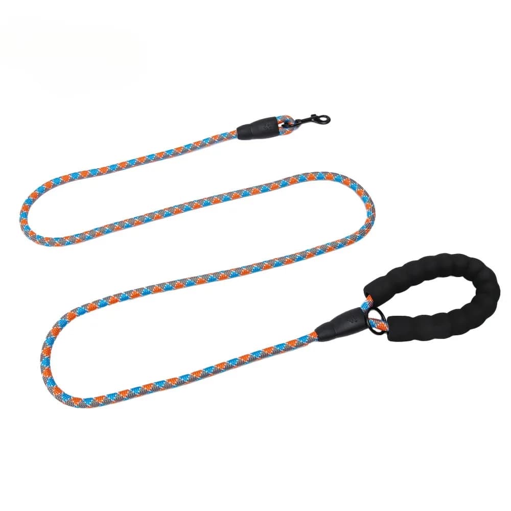 Outdoor dog walking pet leash to prevent lossPLarge Dog Anti-Burst Leash, Large Dog Contrast Color Dog Traction Rope