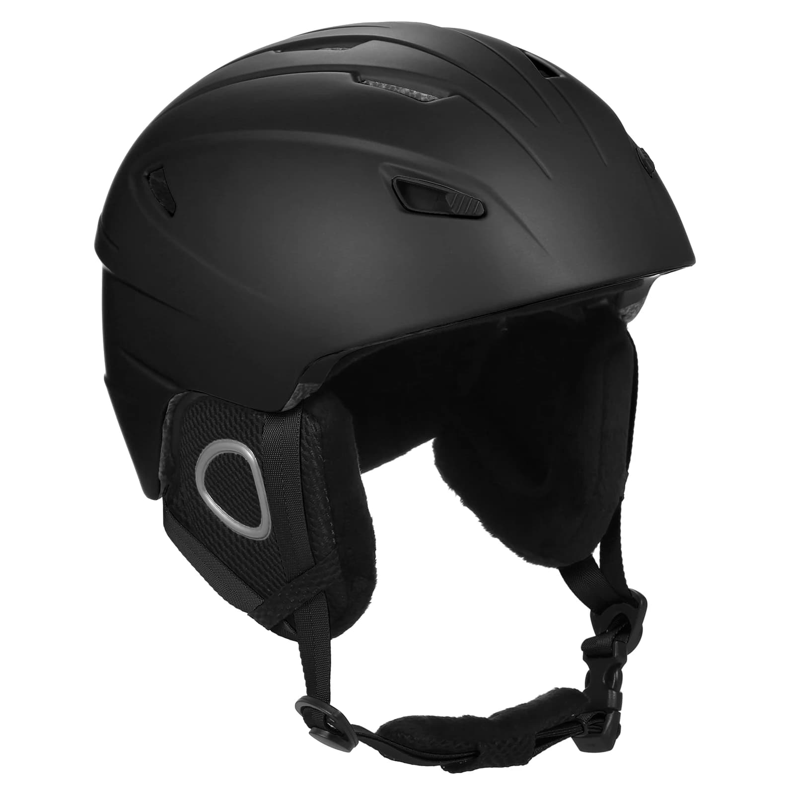 Ski Helmet with Removable Goggles Inner Lining and Ear Pads Lightweight Snowboard Helmet for Men and Women for Snowboarding and
