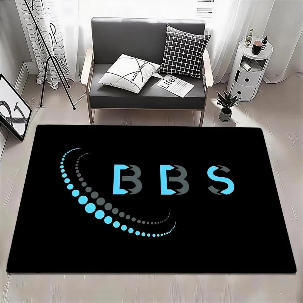 B-BBS Eco Floor Mat - Flannel Zerbino Flannel Non-slip, Soft Pelo Corto Carpet for Interior