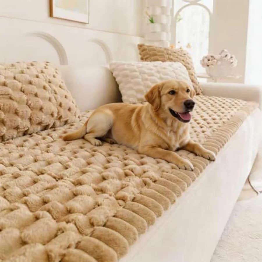 Copridivano per Cani Lavabile, Protezione per Divano Pet-Friendly, Tappetino Boho per Animali Domestici per Divani e Poltrone