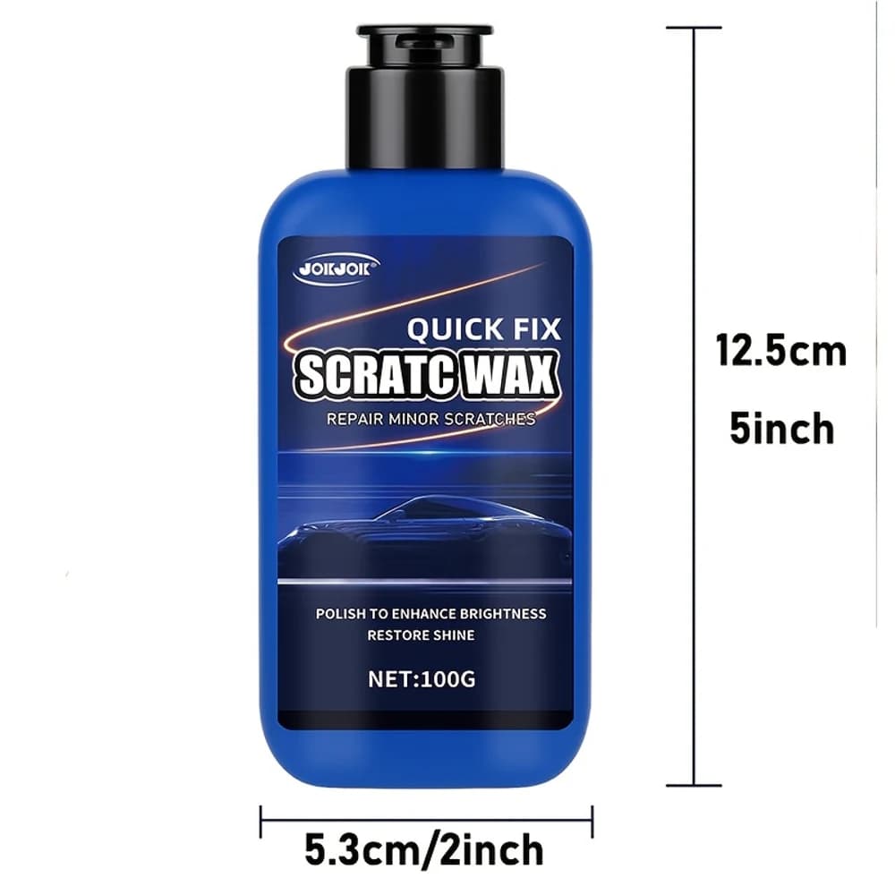 Kit di riparazione graffi per automobili, rimuovere graffi, ripristinare la superficie della vernice, proteggere la cera lucidante per auto, adatto a vari dolori auto