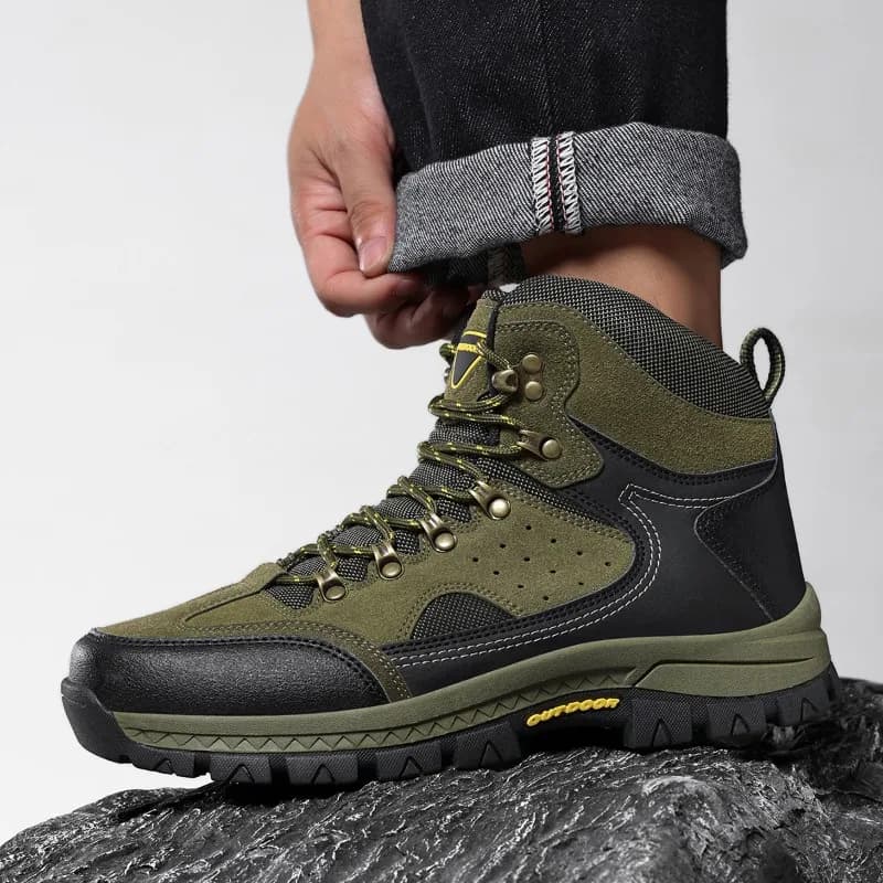 Scarpe da trekking all'aperto Stivali da uomo Scarpe sportive basse antiscivolo da uomo Scarpe da ginnastica casual leggere morbide e traspiranti con lacci
