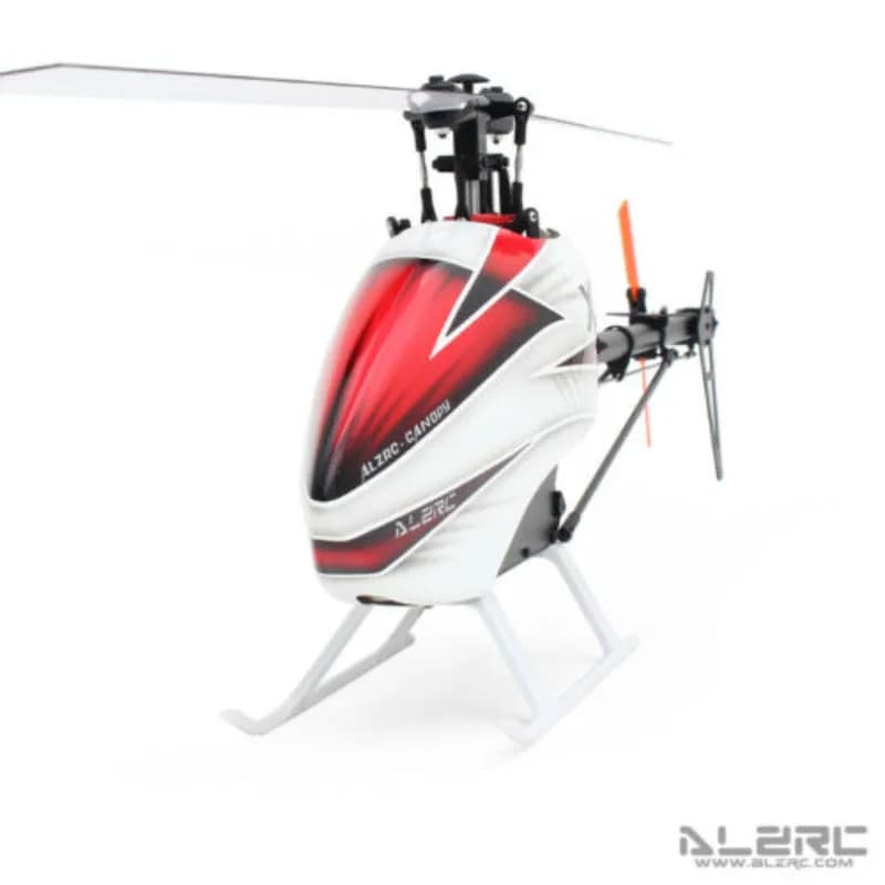 Kit elicottero 2.4G 6CH 3D ALZRC-Devil X360 FBL con tettoia e lame