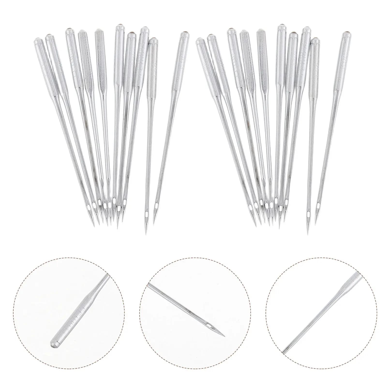 60Pcs Household Sewing Machine Needle Set Multi Functional Electric Sewing Needles for Vintage Modern Machines Stretch Top