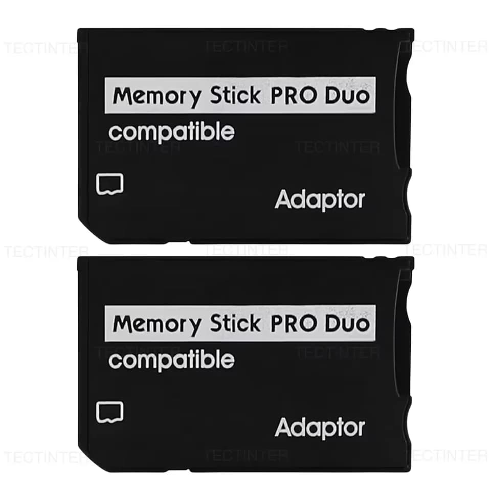 Adattatore Convertitore Lettore Schede TF a MS SD per PSP1000/PSP2000/PSP3000, Adattatore Dual Slot per Accessori PSP
