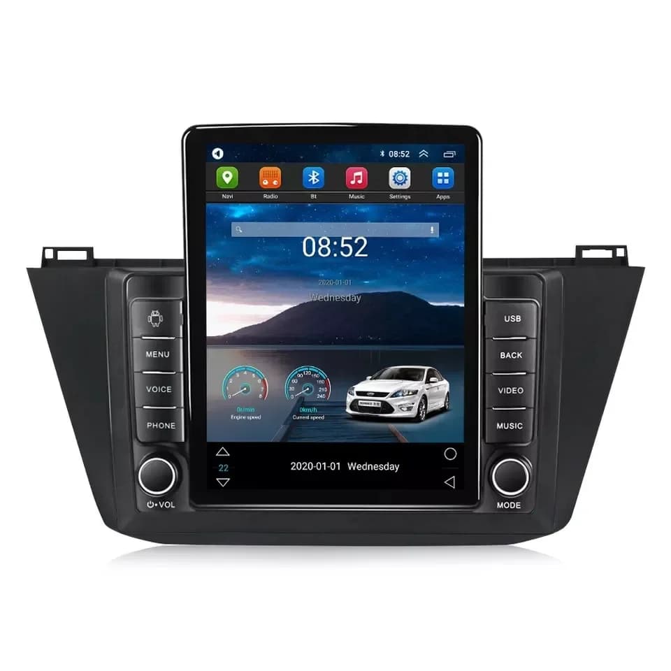 Tesla Android 11 Lettore dvd per auto per Toyota Verso 2004-2009 8 + 128GB autoradio GPS BT Stereo AM FM stereo per auto Android