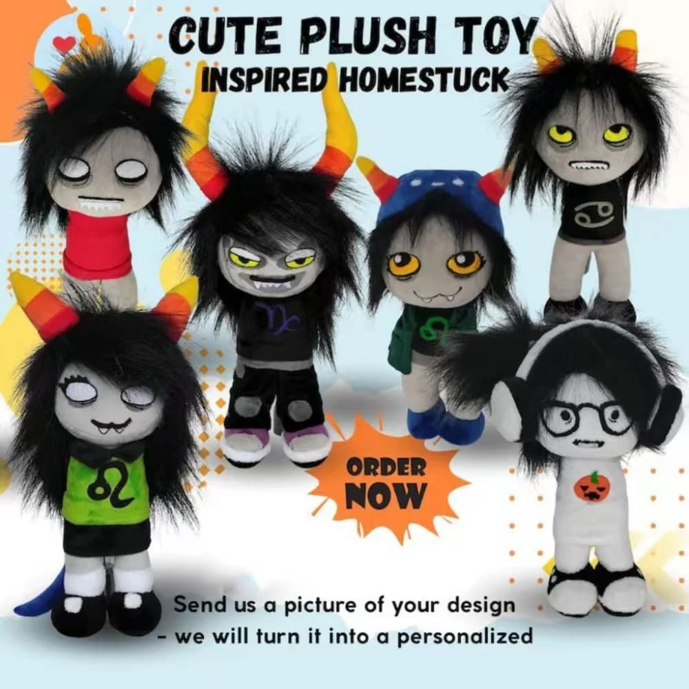25cm Hirono Bear Vinyl Plush Dolls Cotton Doll Anime Peripherals Soft Doll Cute Room Decoration Toy Kids Halloween Gifts