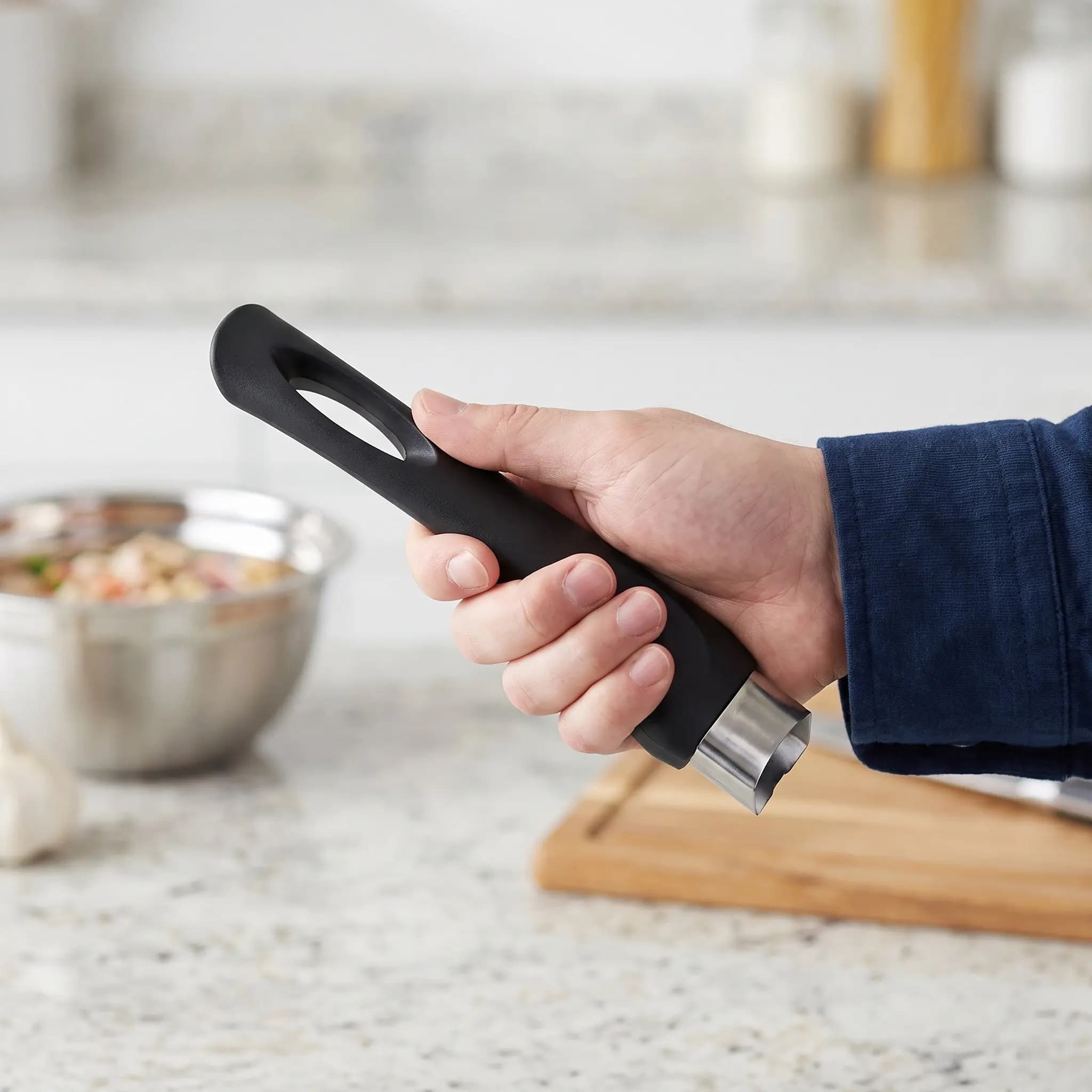 2Pcs Universal Pan Grip Replacement Black Bakelite Heat Resistant Pot Handle Anti Scalding Cookware Handle Replacement Frying
