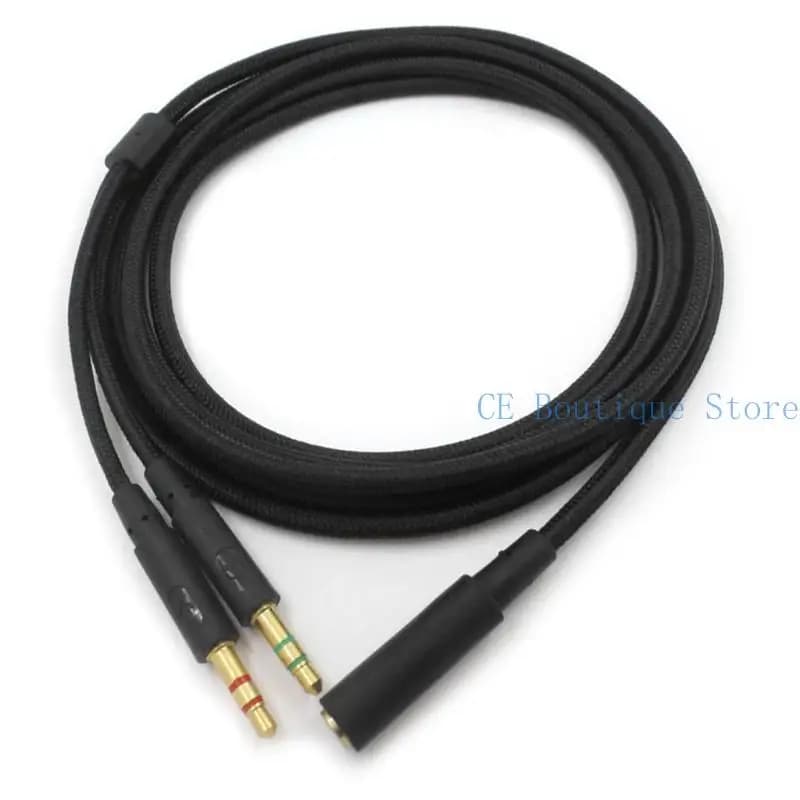 2 in 1 3.5 mm replacement for Cloud II/for Cloud Headphones for Comp