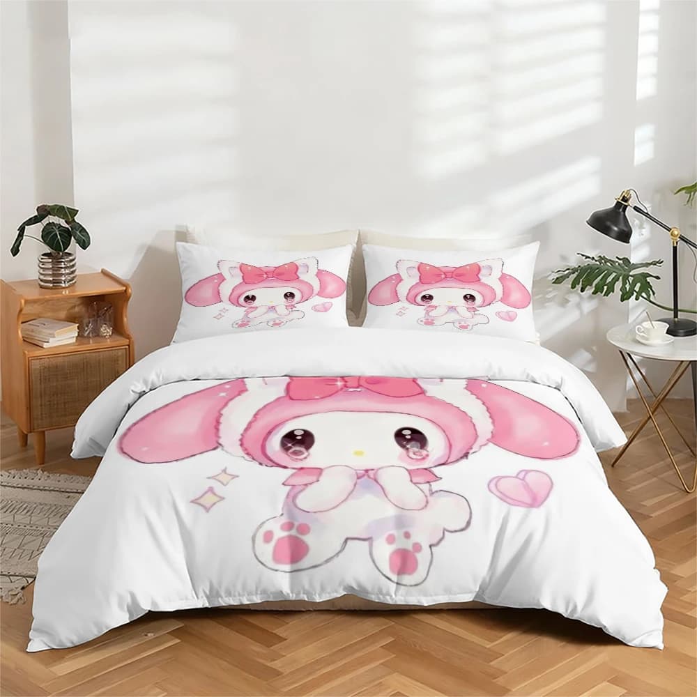 Set di biancheria da letto con stampa digitale ad alta definizione in 3 pezzi, set copripiumino con motivo floreale grande e design Melody, include 1 copripiumino + 2 federe, adatto per camera da letto, camera degli ospiti, decorazioni per la casa, copripiumino + federe in fibra di poliestere, biancheria da letto ultra morbida, tessuto spesso, adatto a tutte le stagioni, lavabile in lavatrice