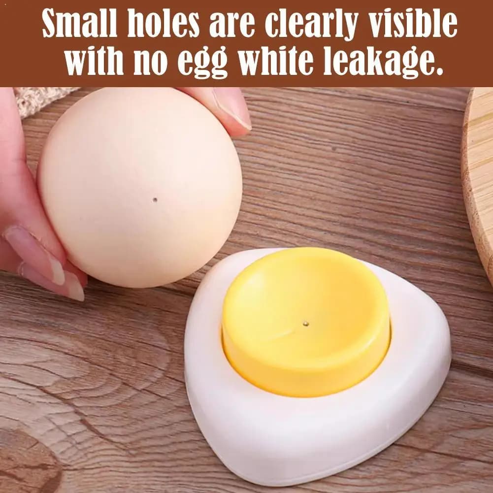 Egg Punch Needle Egg Drill Piercer Household Egg Hole Puncher Anti Crack Egg Tool Piercing Practical For Boiled Steamed Eggs