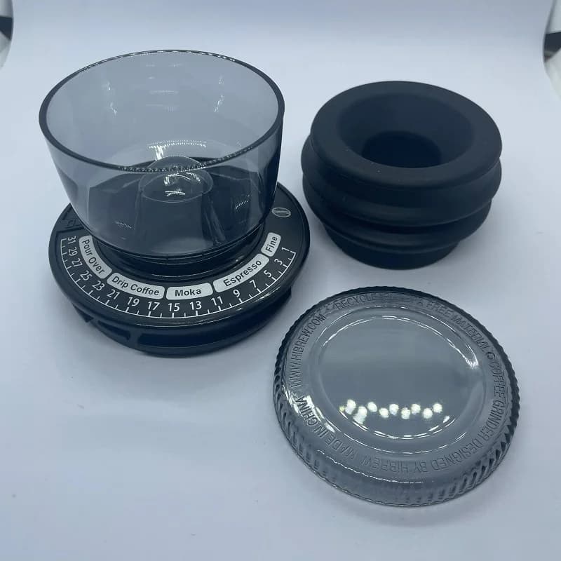 Sostituzione per accessori per smerigliatrice HiBREW G3 /G3A di vari modelli Contenitore per fagioli originale di fabbrica