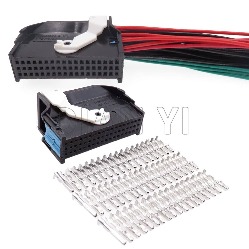 1 Set 54 vie Starter Auto Bluetooth terminale di cablaggio alloggiamento in plastica presa 4 e0972144 1-1355926-3 1-1355928-3 per VW BWM Audi