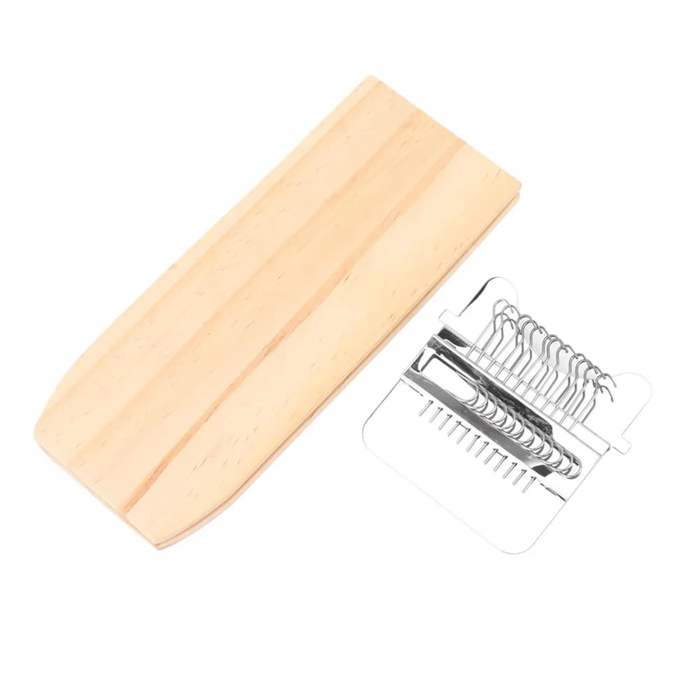 Easy Use Mini Knitting Machine Portable Compact Knitting Tool 12-Needle Handmade Weaving Loom Craft
