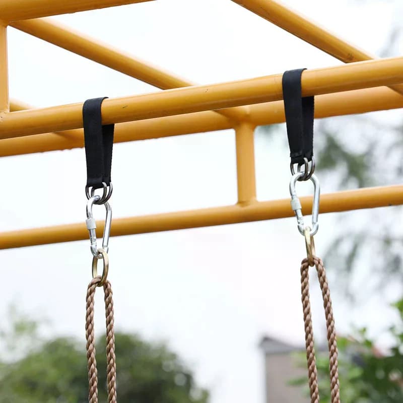 Swing Horizontal bar Swing straps for outdoor shaft 200 kg Ring for durable hook Suspended belt Connection belt for boxing bag for hammock
