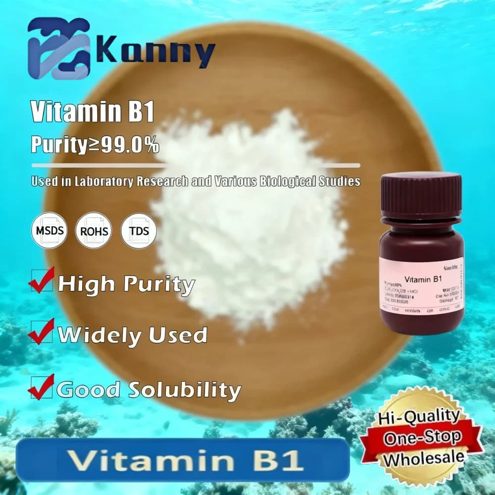 Vitamin B1 (Thiamine) for Laboratory and Nutritional Supplement Applications Original Product