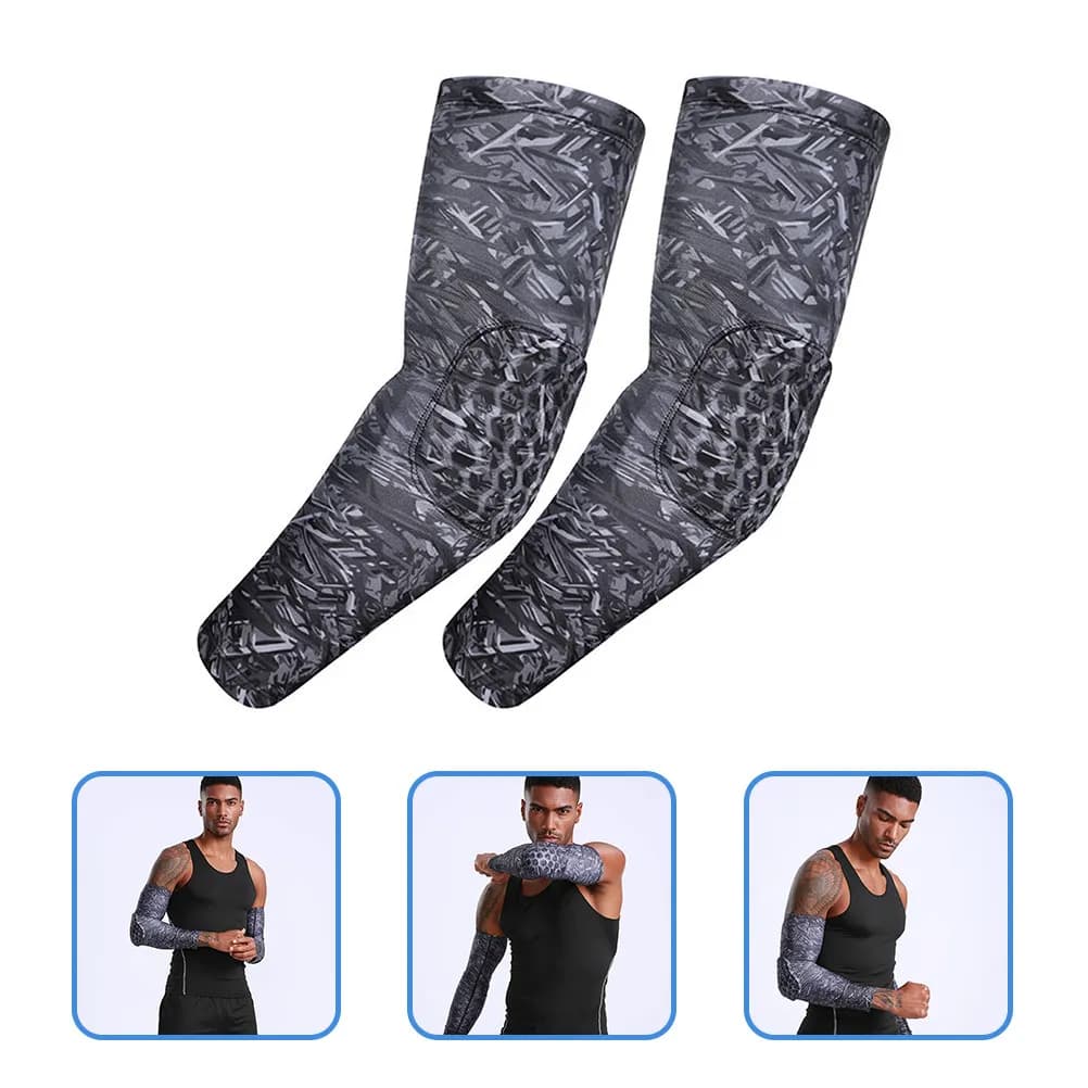 2 Pezzi di Protezioni per Gomiti Traspiranti Premium per Basket, Calcio, Pallavolo, Baseball, Cricket, Sollevamento Pesi, Corsa, Ciclismo, Escursionismo