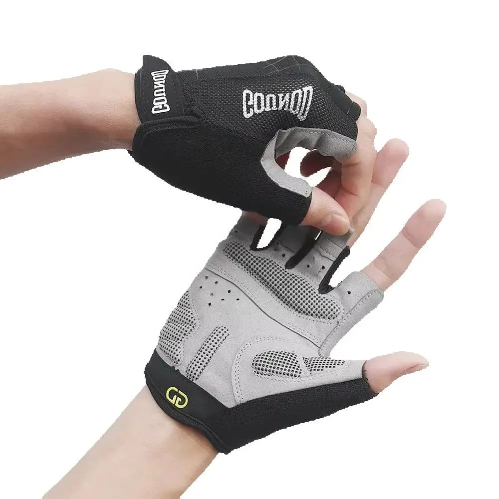 Adjustable Gym Gloves Enhanced Grip Breathable for Weight Lifting Cycling Pull Ups
