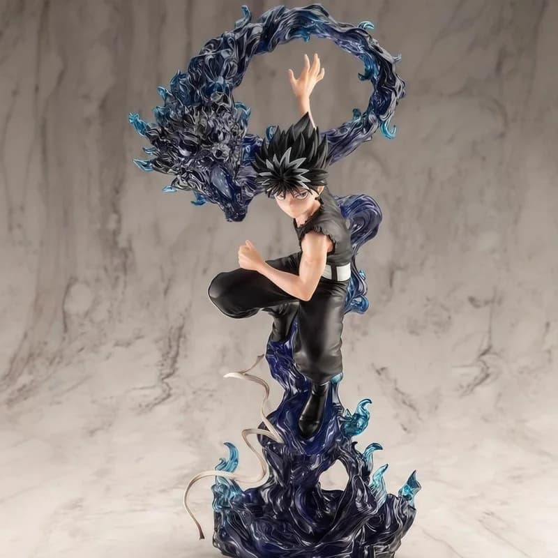 Nuove Figure di Yuyu Hakusho, Statuetta di Hiei da 24cm in PVC, Modellino da Collezione, Decorazione per Camera, Giocattoli e Regali di Compleanno per Ragazzi
