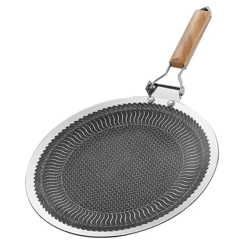 ABUP-Anti-stick pan for outdoor barbecue 316 stainless steel pan for Pancake steaks Cooking Camping tools