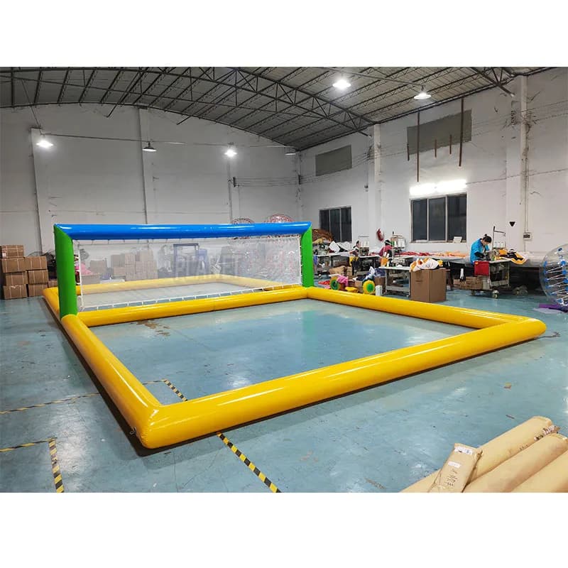 Inflatable Volleyball Field PVC Portable for Interior, Sealed to Air, for Water Sports and Volleyball in Swimming Pool - Promotion Sales