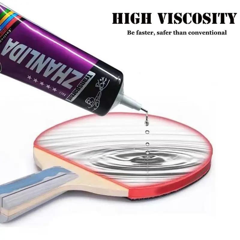 Colla da ping pong Velocità professionale Liquido Super Gomme per racchetta da ping pong Colla per accessori per ufficio scolastico 15/50/80ml
