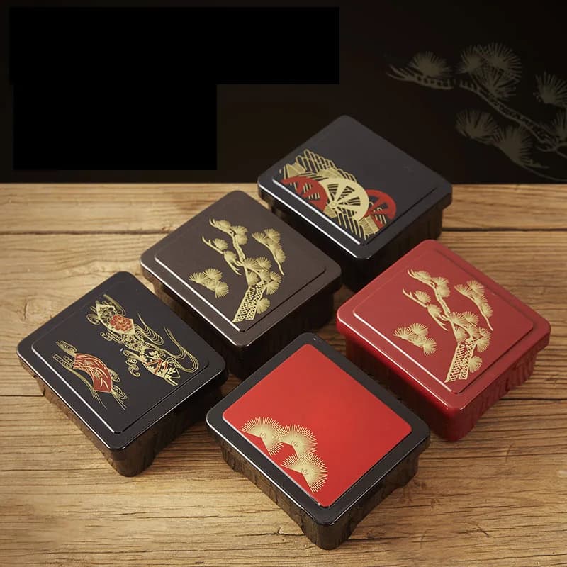 Scatola per il pranzo giapponese scatola per Sushi contenitori per alimenti vassoio da portata contenitore per la preparazione dei pasti contenitore per Snack scuola per bambini con coperchio