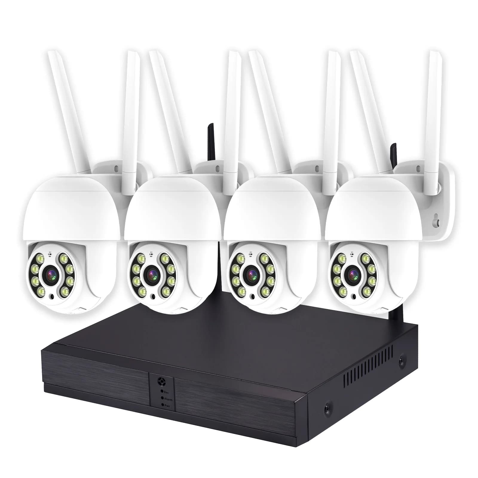 3MP 1296P ICsee APP Wireless PTZ IP Dome Camera NVR Kit Home Security CCTV Intercom Baby Monitor