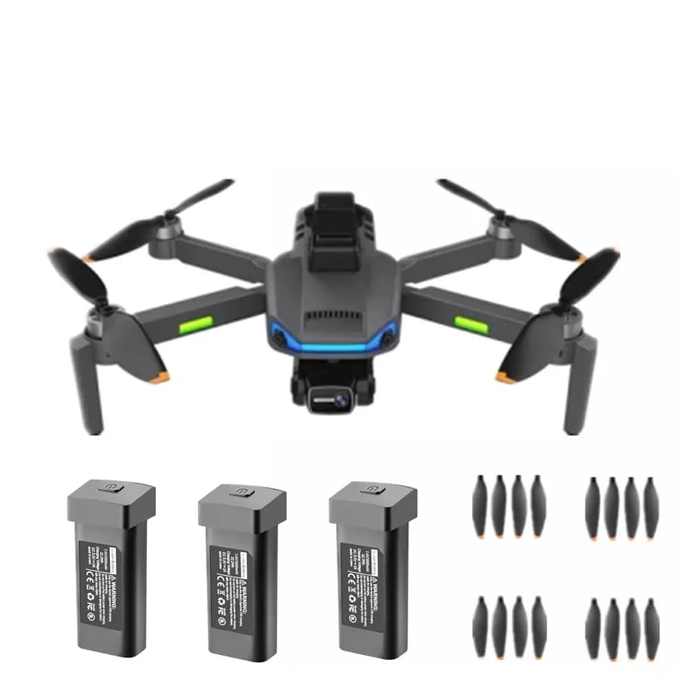 AE3 PRO MAX Drone Accessori Batteria 7.4V 3000mAh Elica Maple Leaf/Cavo USB Uso per parti AE3 PRO MAX