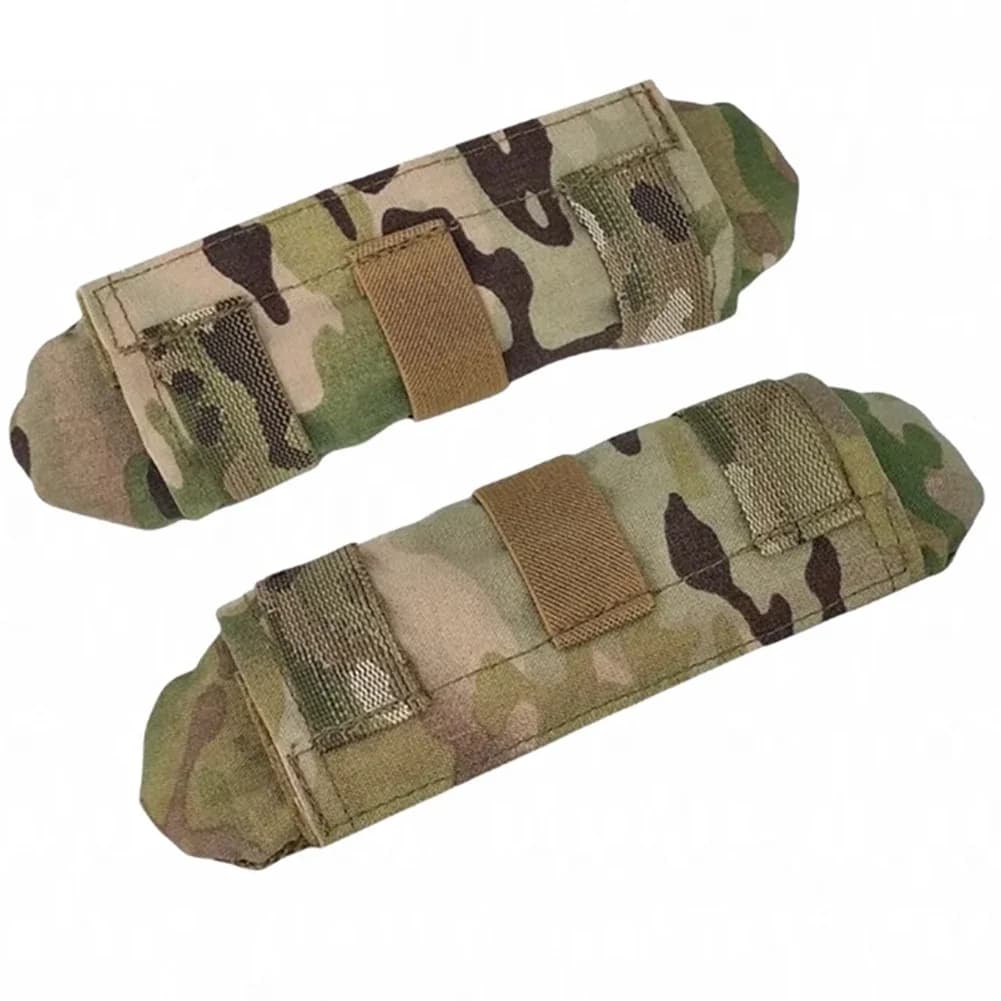 2Pcs Tactical Vest Shoulder Strap Pads Outdoor Backpack Breathable Mesh Cushion Shoulder Pad For Hunting Vest