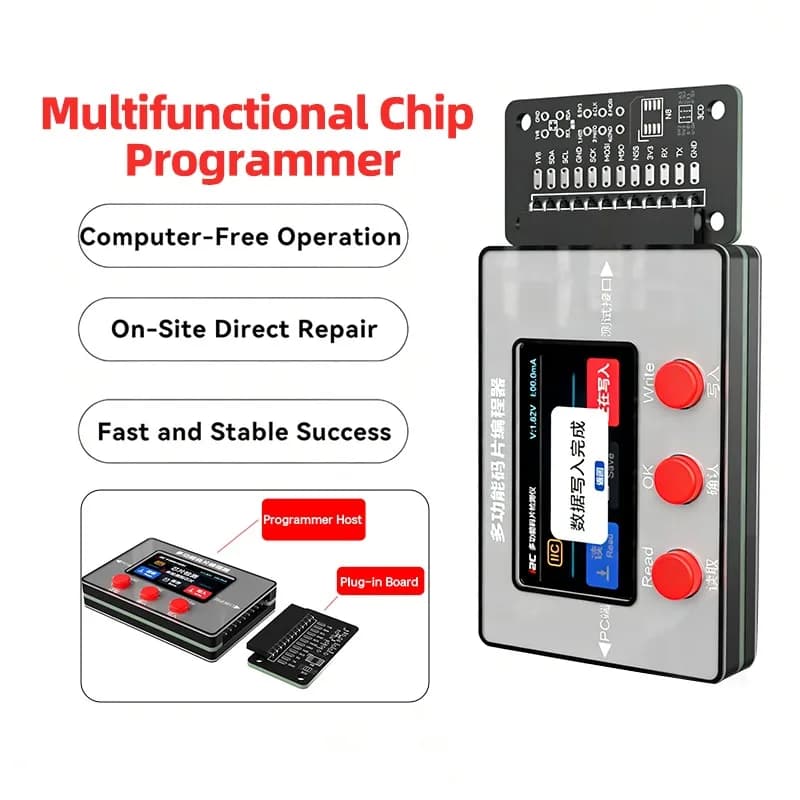 I2C EPR32 Programmatore di chip in banda base di ricarica Lettura di scrittura Strumento dati chip per dispositivo di riparazione di analisi di avvio IP5-17 PM/Pad/Android