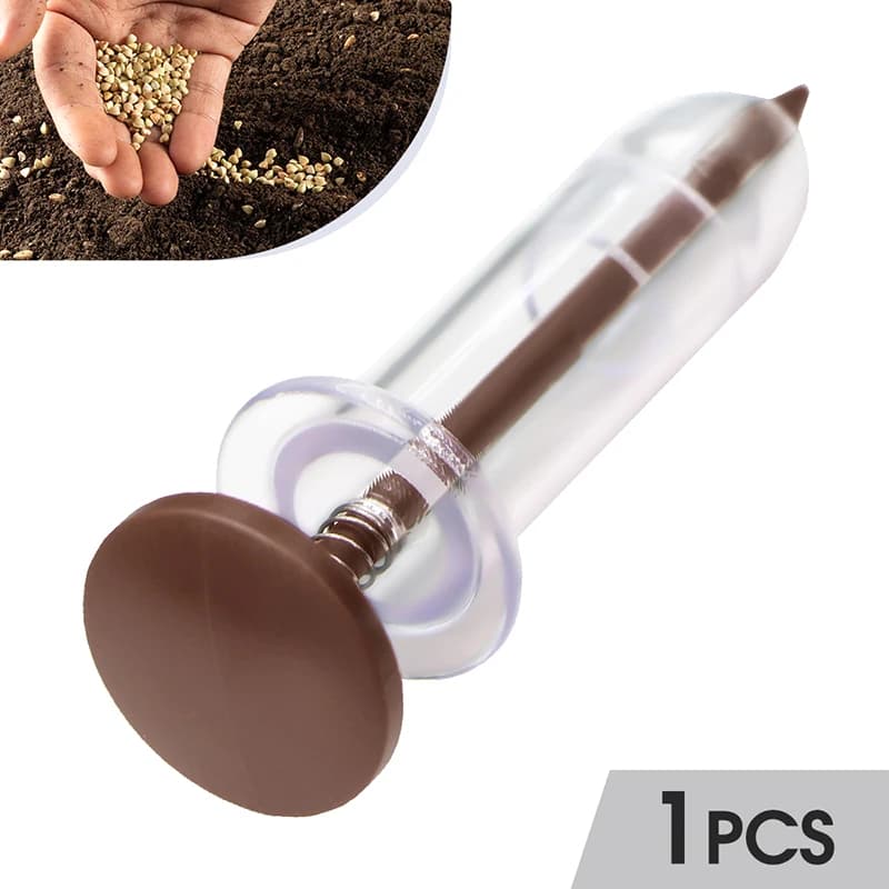1 pcs Mini Seeding Tool Manual For Garden Planting Jar Flowers and Garden Bed Essential Supply of Gardening Dispenser Semi Palmare