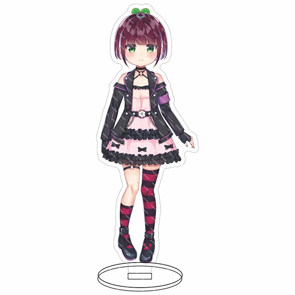 Hot Anime Nijisanji Rainbow Society Vtuber Figure Vox Akuma Sonny Brisko Mysta Rias Cosplay Acrilico Stand Modello Giocattolo Fan Regalo