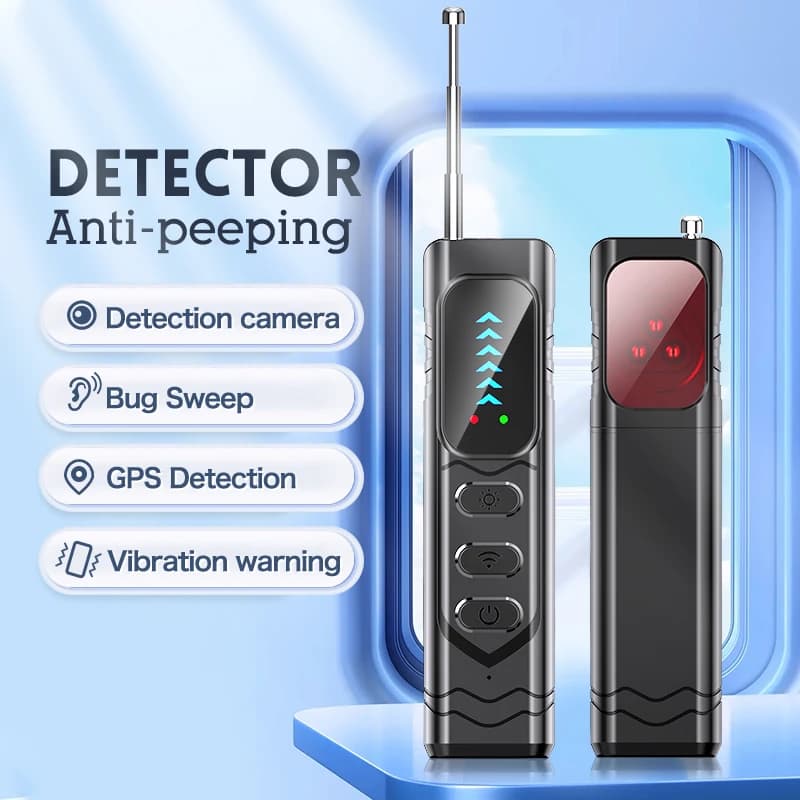Smart Camera Detector, Anti-Eavesading, Anti-Stealing, Anti-Tracking, Very Suitable for Meeting Rooms, Families, Hotels, Cars