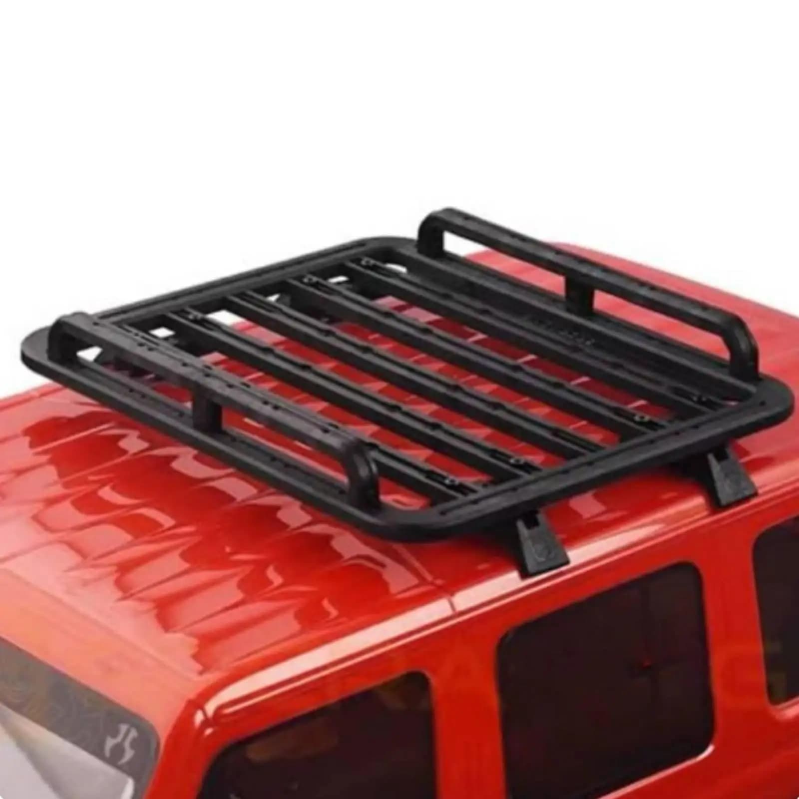 1/10 Scale Luggage Rack Lightweight Crawler Cargo Basket Adjustable Width