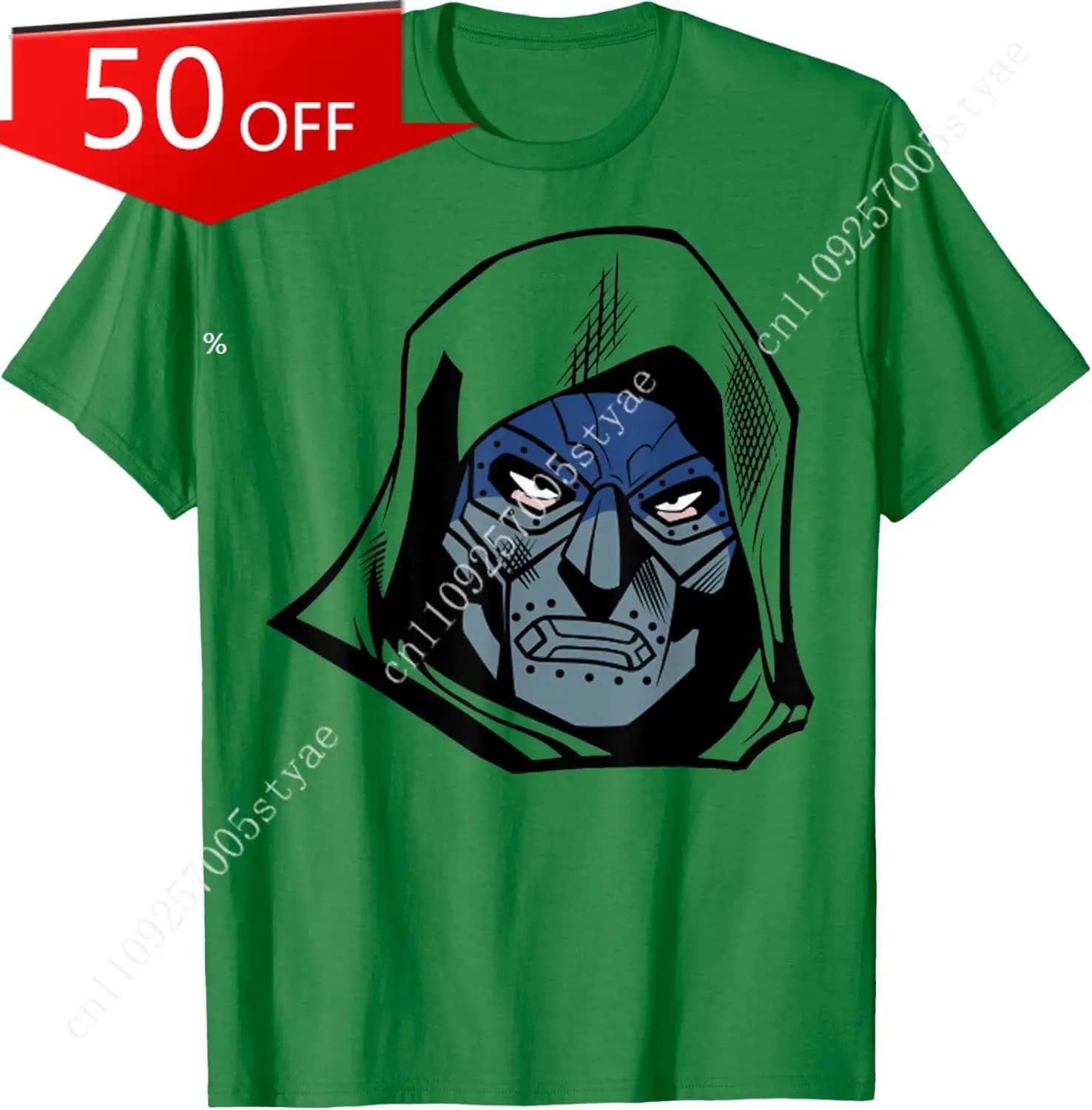T-shirt Marvel Fantastic Four Doctor Doom Big Face