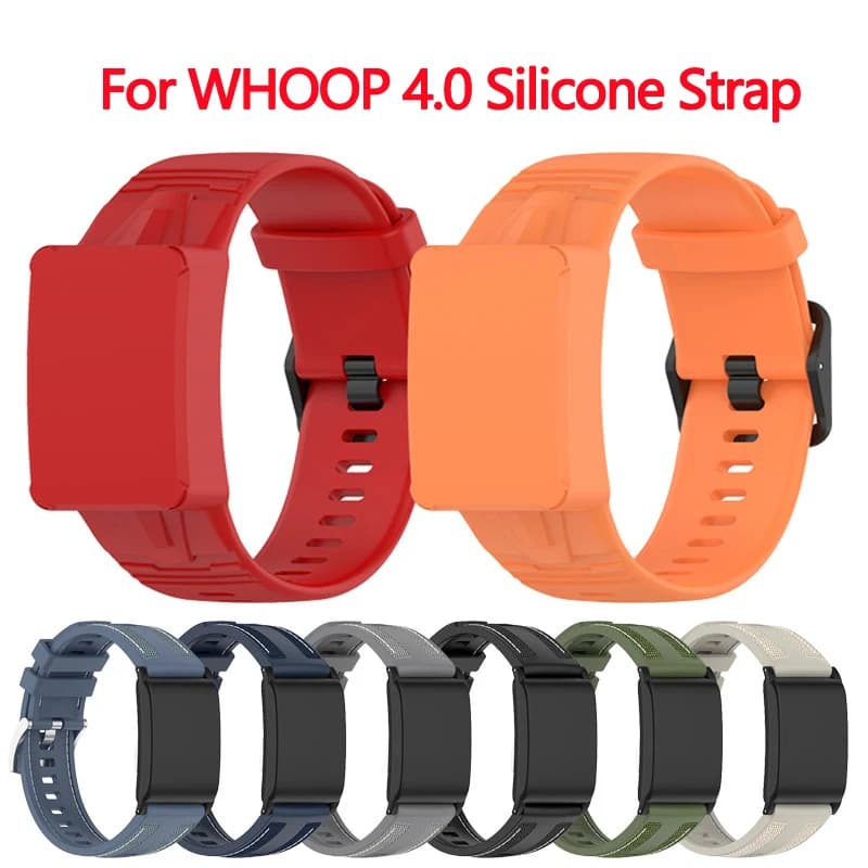 Silicone Watch Strap For WHOOP 4.0 band WHOOP 3.0 Adjustable Breathable Fitness Bracelet For smartwatch whoop 4.0 3.0 Wristband