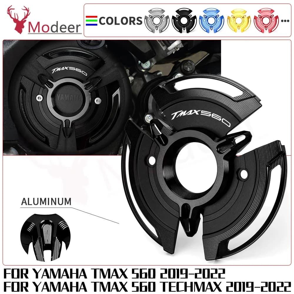 Motorbike Engine Falling Protective Cover T-MAX560 NEW Accessories Motorcycle Engine Stator Cover For Yamaha TMAX 560 2019-2022