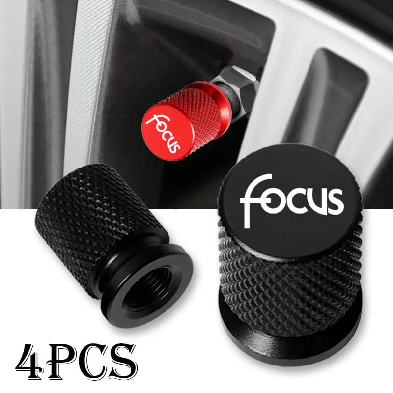 Airdust tyre valve caps for car wheels Airdust tyre rods for Ford Focus MK3 All year round Car accessories