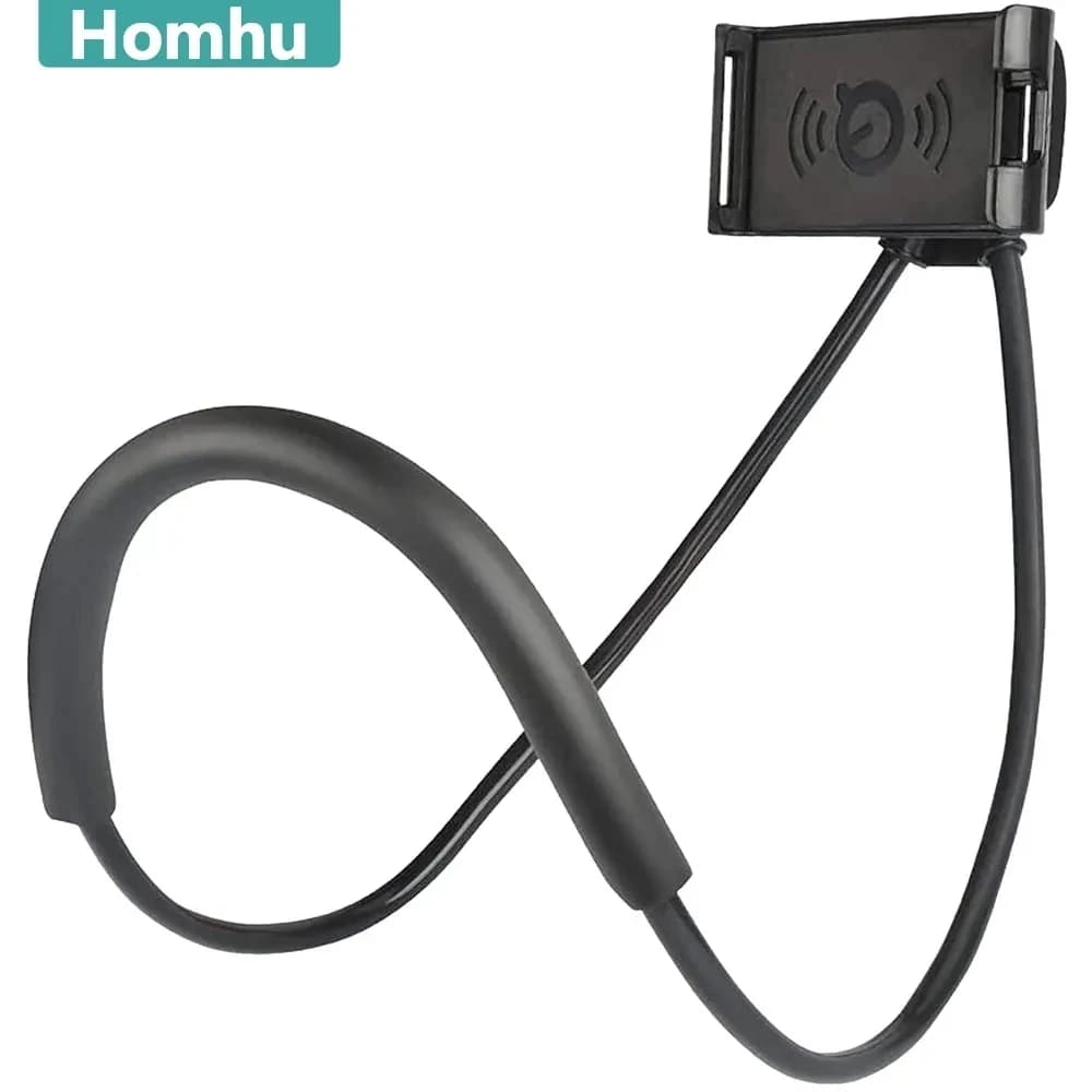 Supporto universale per telefono cellulare Porta selfie allungabile per appendere al collo regolabile a 360° ° Supporto girevole gratuito per tablet