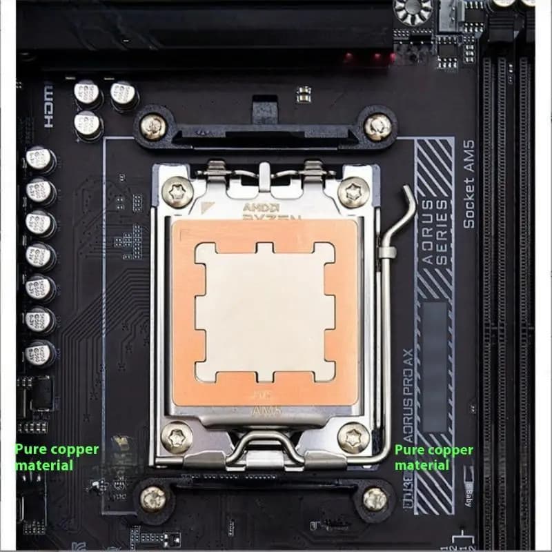 【xxx】1 Pezzo Cornice di Protezione per Contatti con Pasta Termica AM5 per CPU 7950X 7900X 7700X 7600X AM5 [S14]